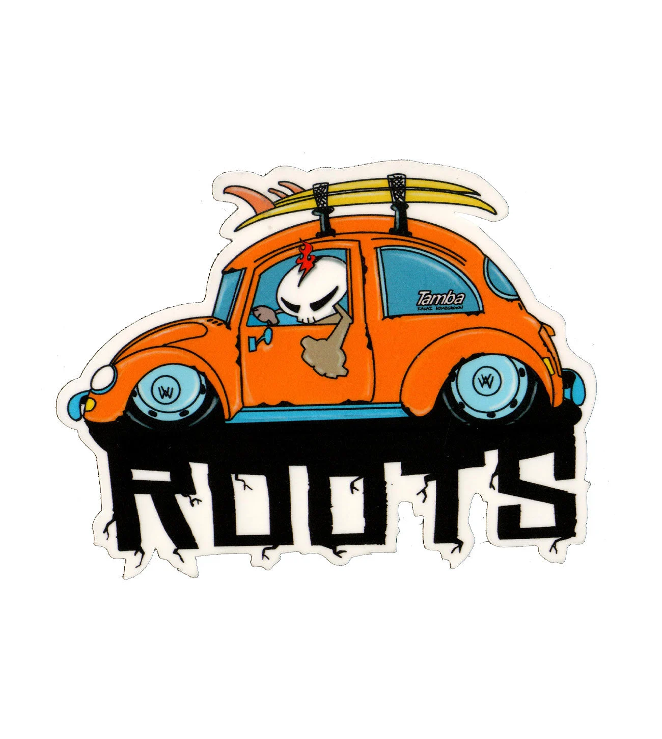 #11 Warrior Roots Sticker