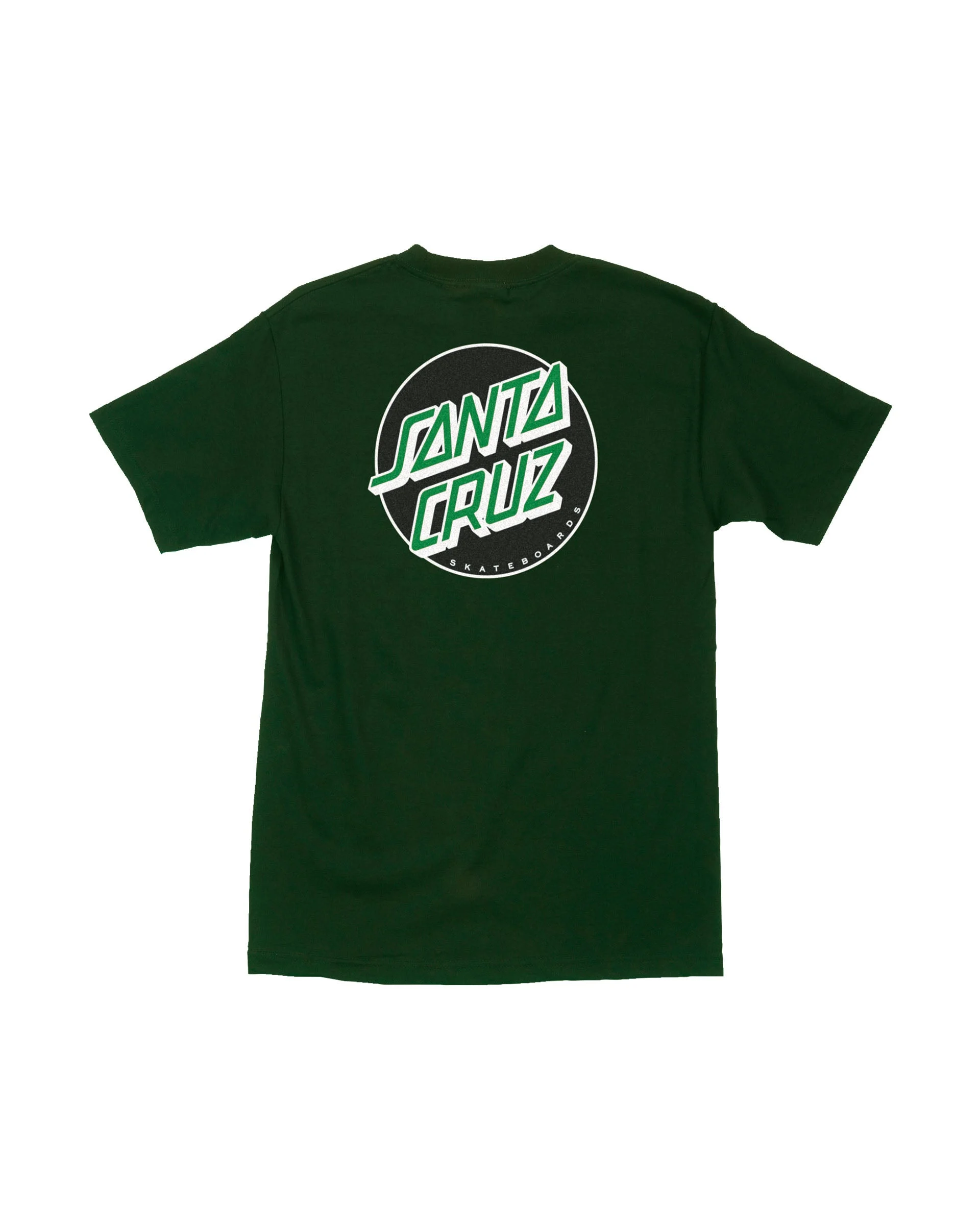 (18M-7) Toddlers Other Dot S/S T-Shirt - Forest/Black/Green