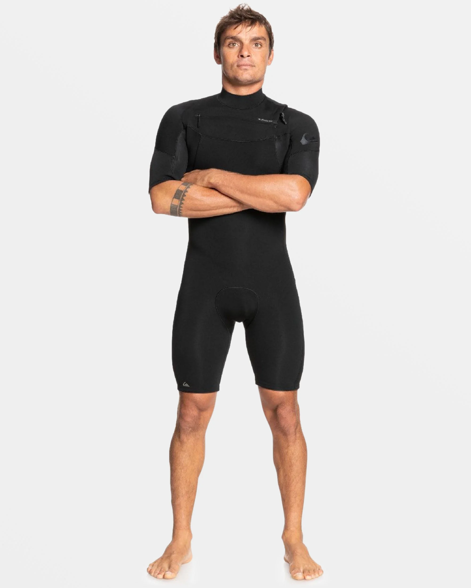 2/2mm Everyday Sessions GBS Short Sleeve Spring Suit - Black | Quiksilver