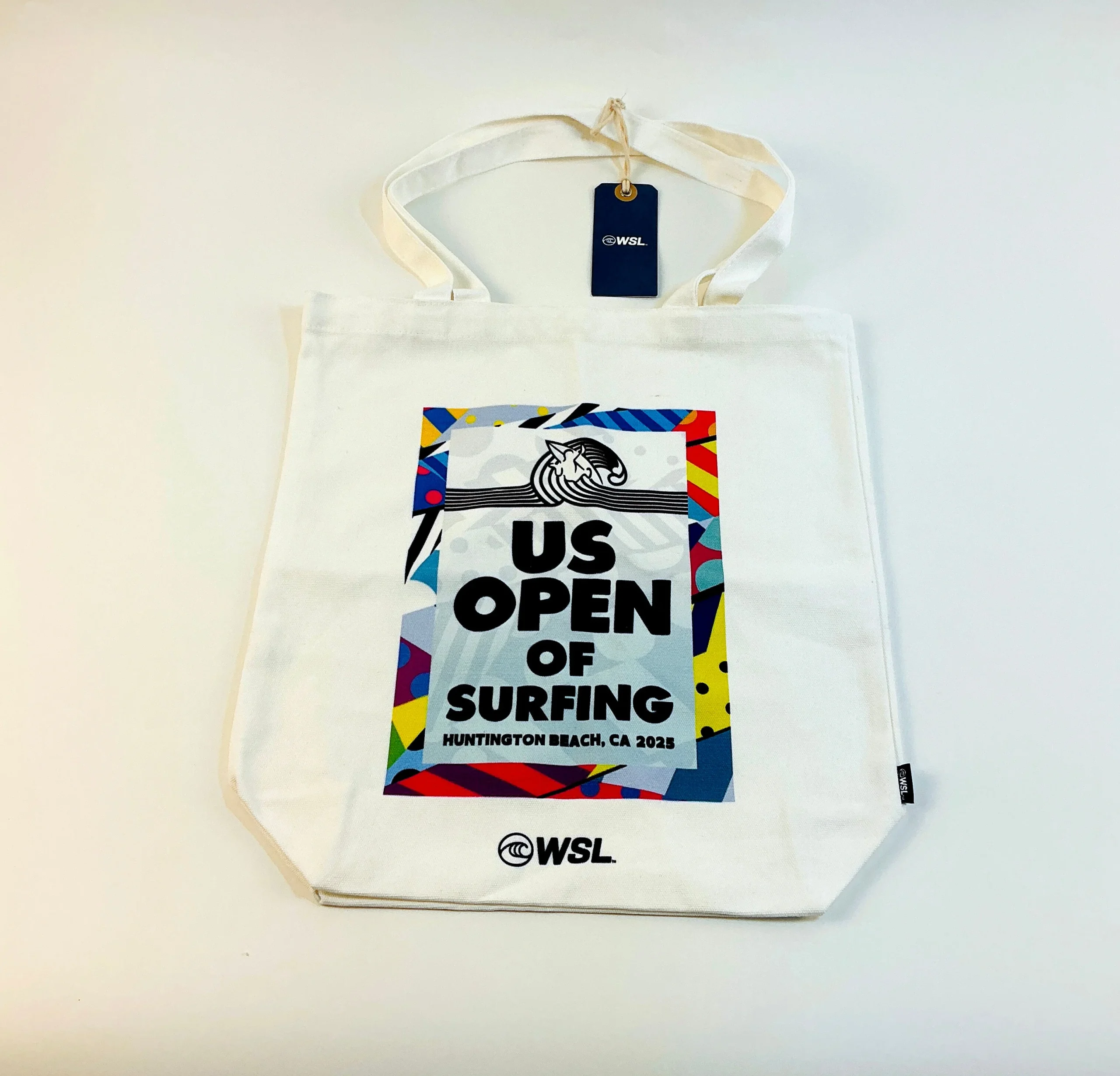2025 Lexus US Open of Surfing Tote Bag (White)