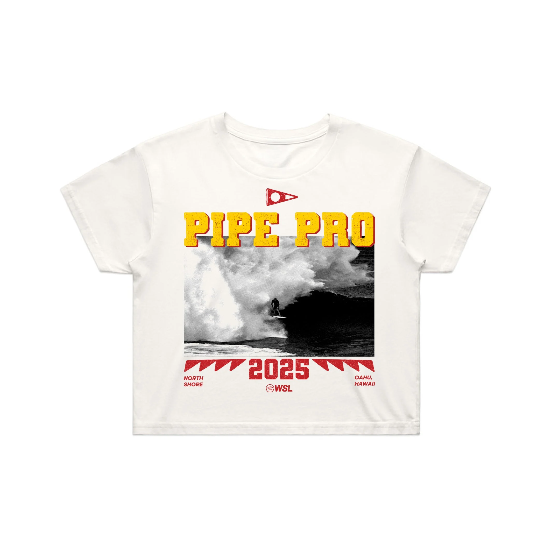 2025 Pipe Pro Women's Cropped Tee