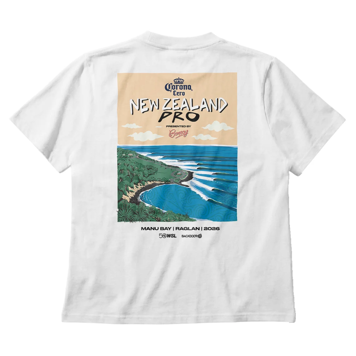2026 New Zealand Pro Poster Tee - Womens