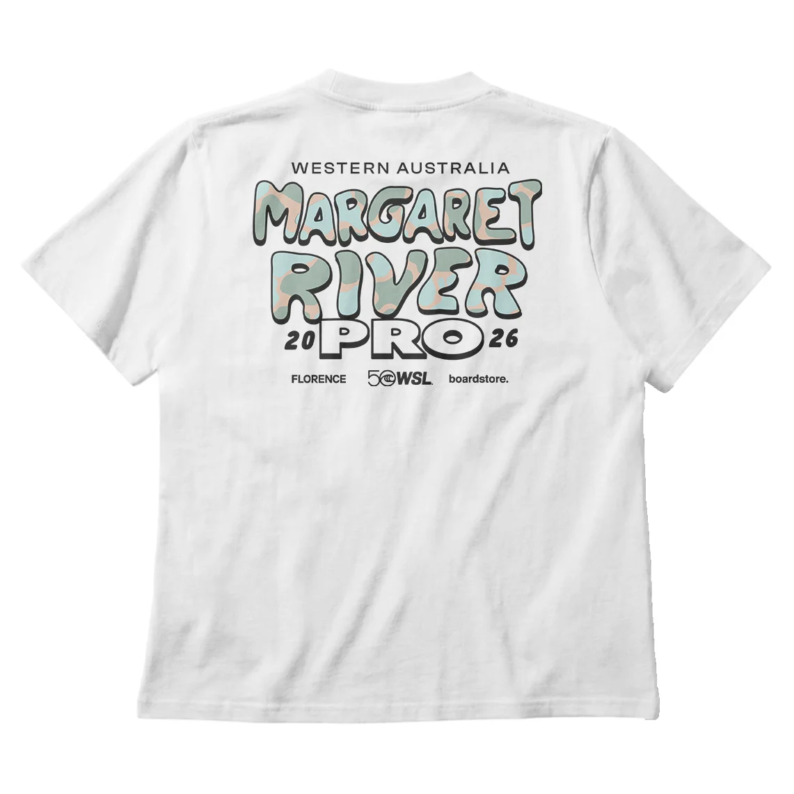 2026 WA Margaret River Pro Hippy Tee Comp Camo - Mens