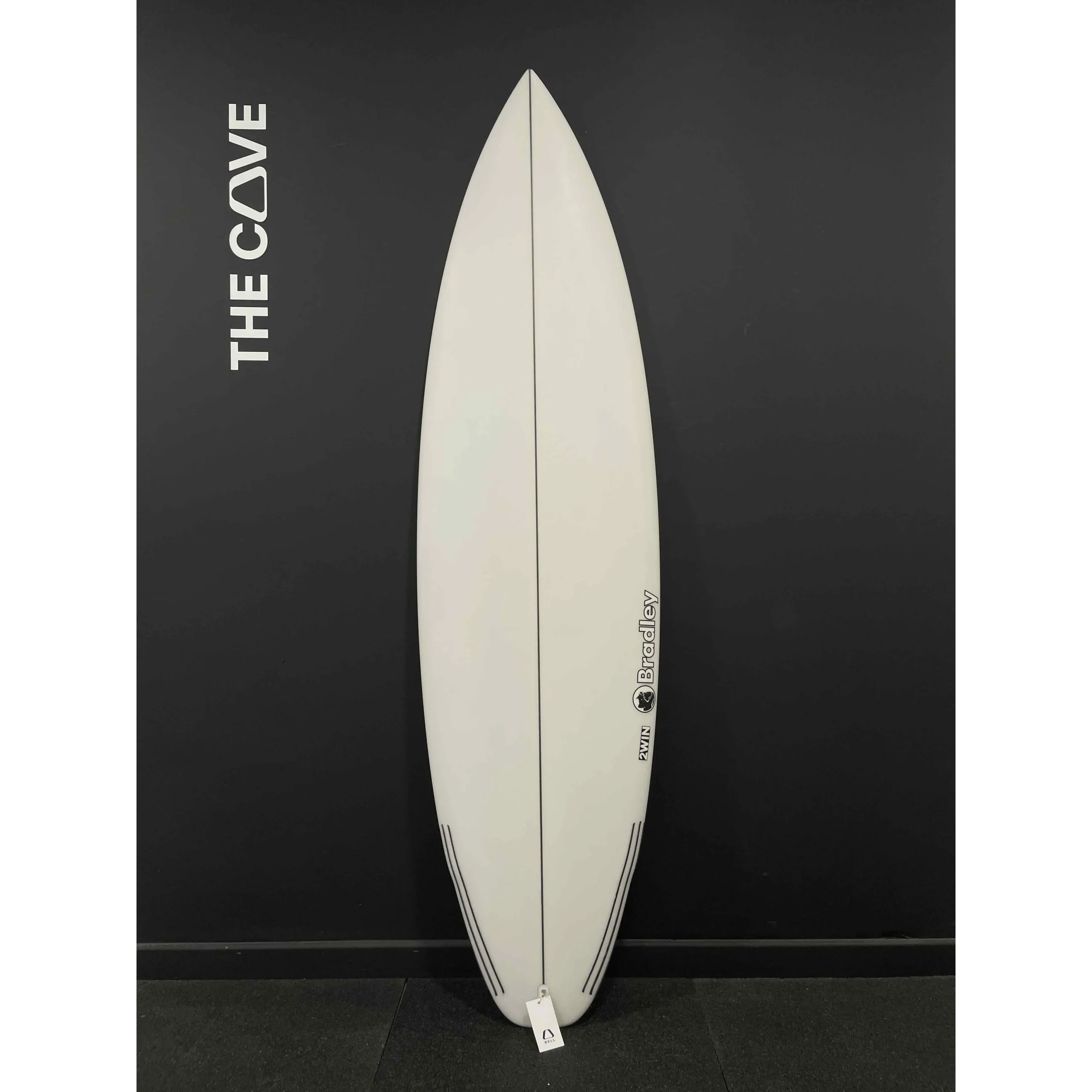 2WIN 6'4" x 20 1/4" X2 3/4" - 36.80L, 2xFutures Fin Boxes, PU [New] - ID:895280