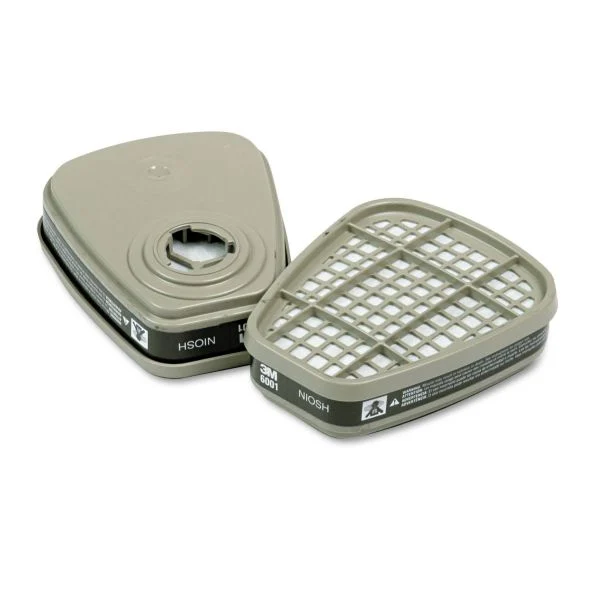 3M 6001 Organic Vapor Cartridge pack of 2