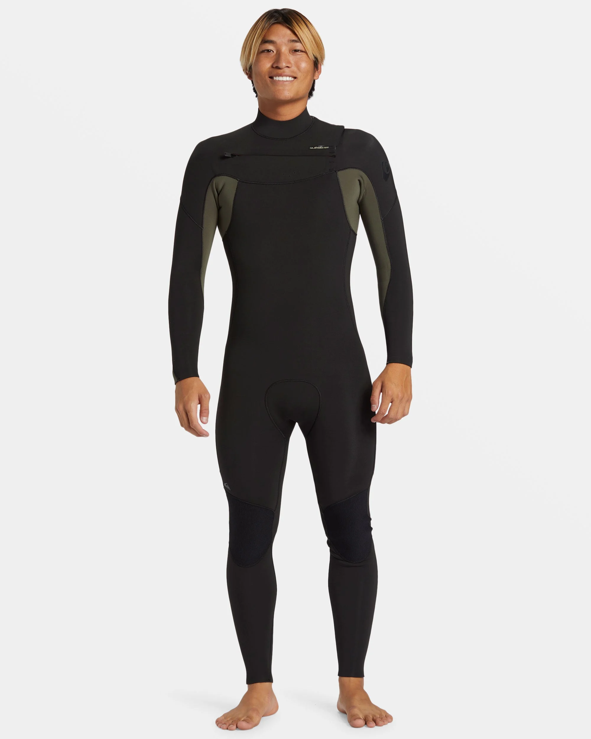 4/3mm Everyday Sessions GBS Chest Zip Wetsuit - Thyme | Quiksilver
