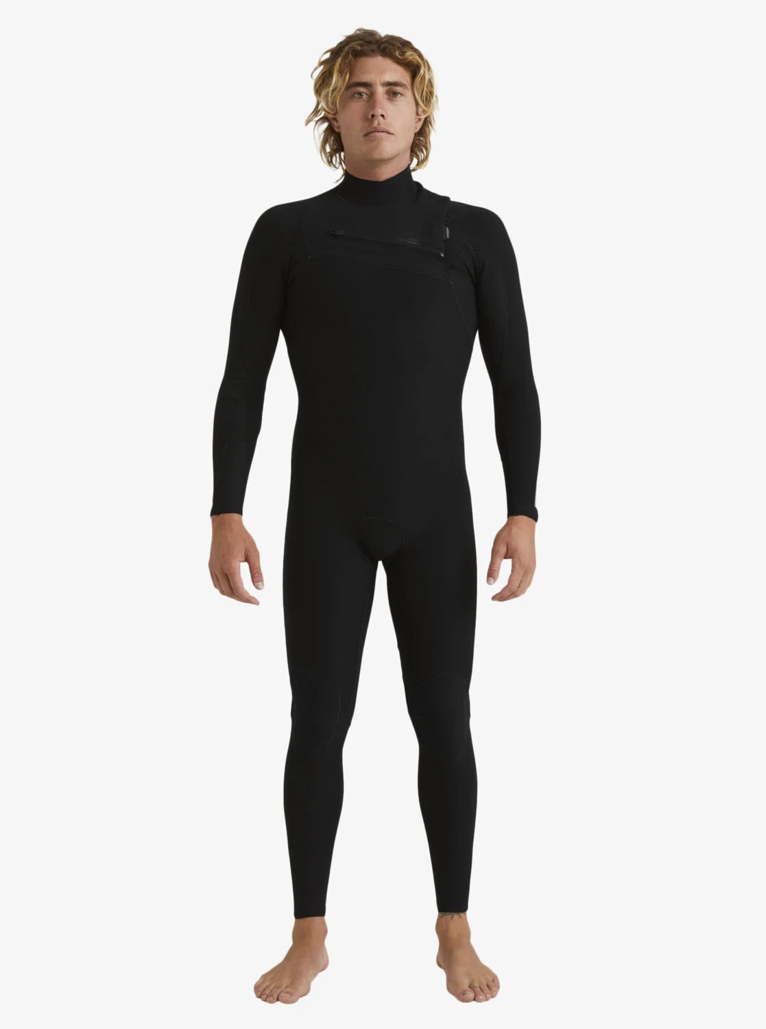 4/3mm Highline GBS Chest Zip Wetsuit - Black | Quiksilver