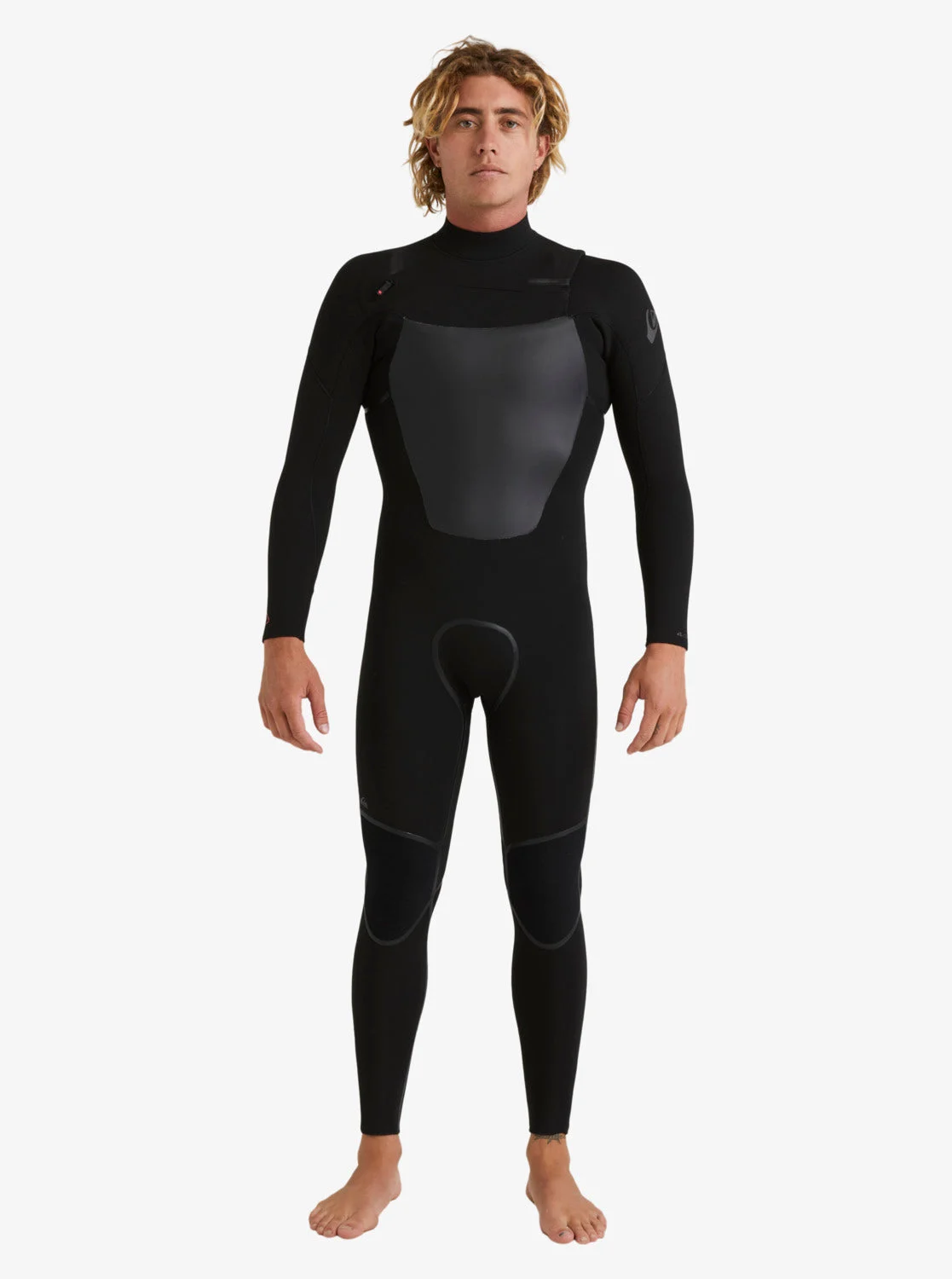 4/3mm Marathon Sessions GBS Chest Zip Wetsuit - Black | Quiksilver