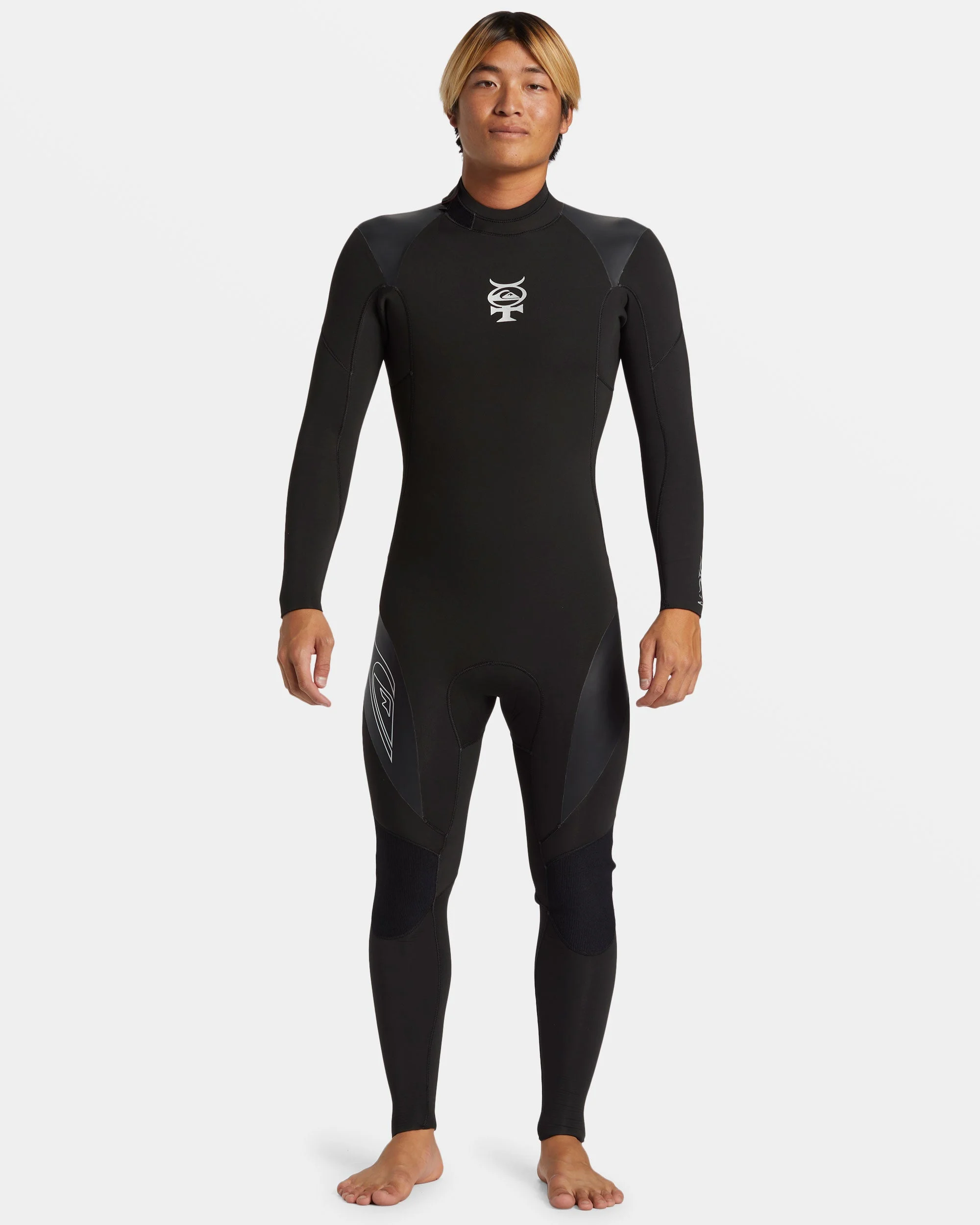 4/3mm Mercury Back Zip GBS Wetsuit - Black | Quiksilver