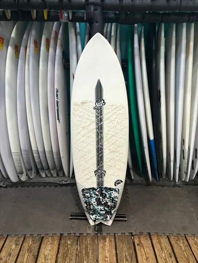 5'1 LOST LIGHTSPEED RNF 96 GROM USED SURFBOARD (115361)