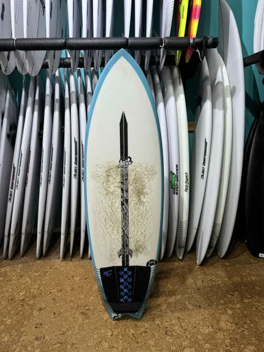5'5 LOST LIGHTSPEED RNF 96 USED SURFBOARD (240787)