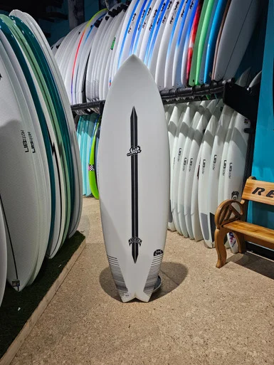 5'8 LOST LIGHTSPEED RNF 96 SURFBOARD (0005-C)