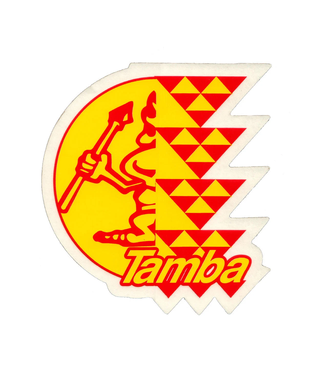 #51 Tribal Surf Warrior 4.3"x4"