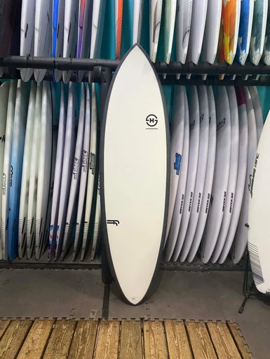 6'2 HAYDENSHAPES HYPTO KRYPTO TWIN PIN FUTURE FLEX SURFBOARD (0007)