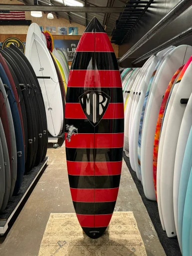 6'2 MARK RICHARDS 1979 RETRO SINGLE FIN SURFBOARD (268681)