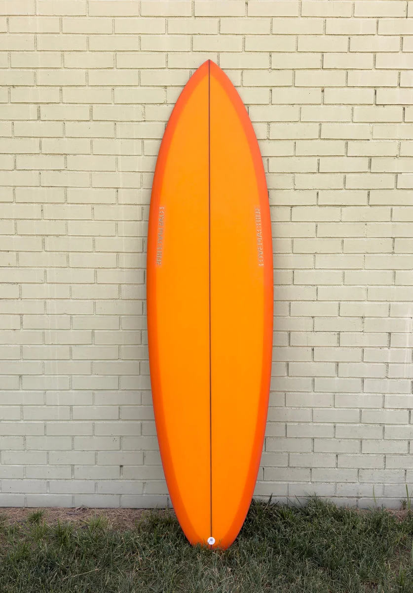 6'6" Lovemachine Surfboards FM - Tangerine
