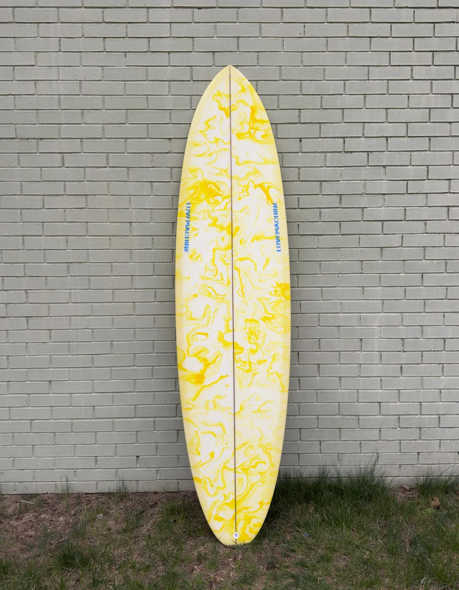 7'4" Lovemachine Surfboards FM - Acid Lemonade