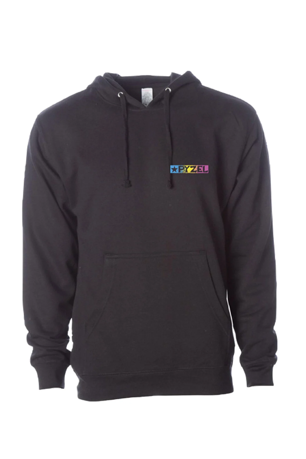 80's Spray Hoodie - Black