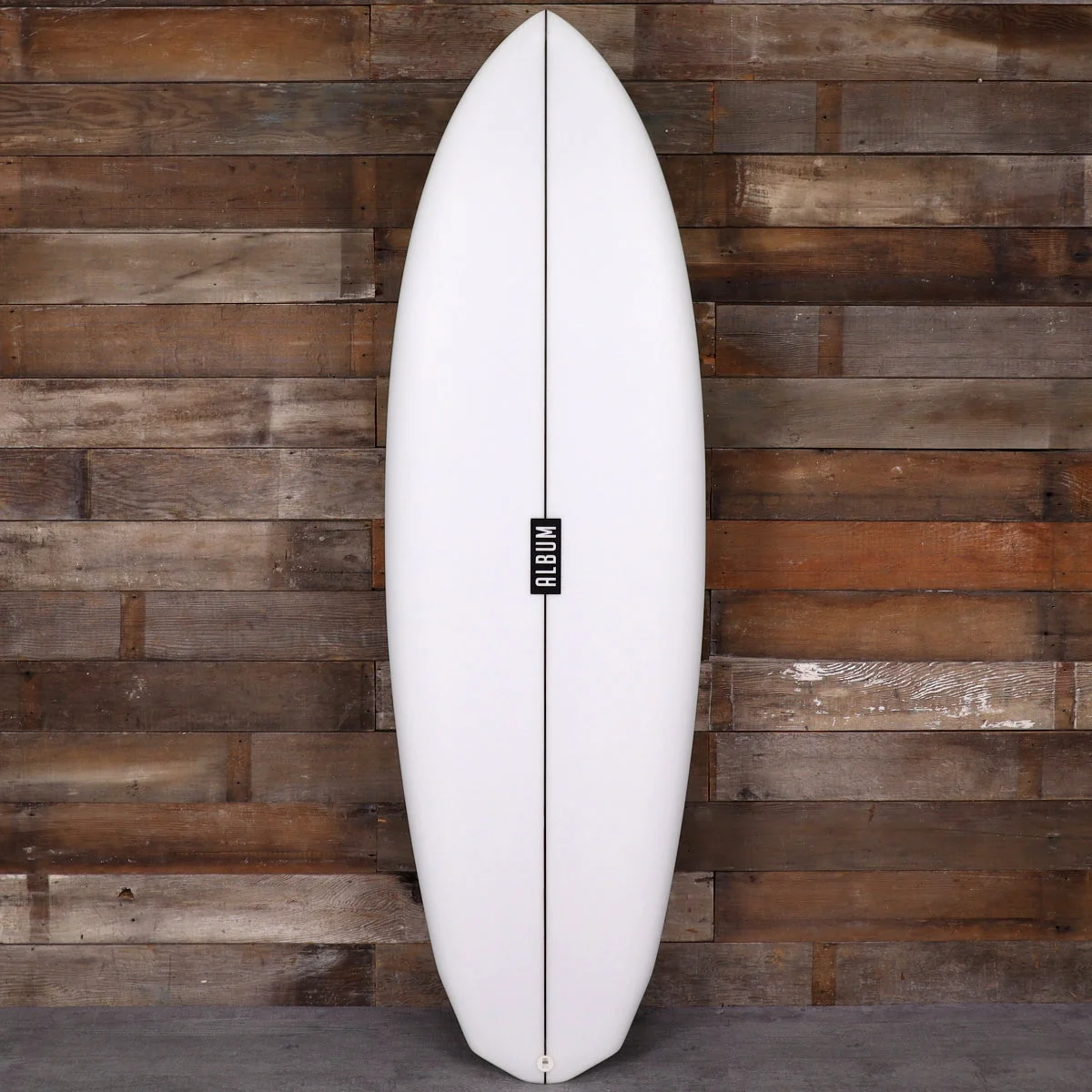 Album Surf Plasmic 5'8 × 20 ¾ × 2 ⅝ Surfboard - Clear