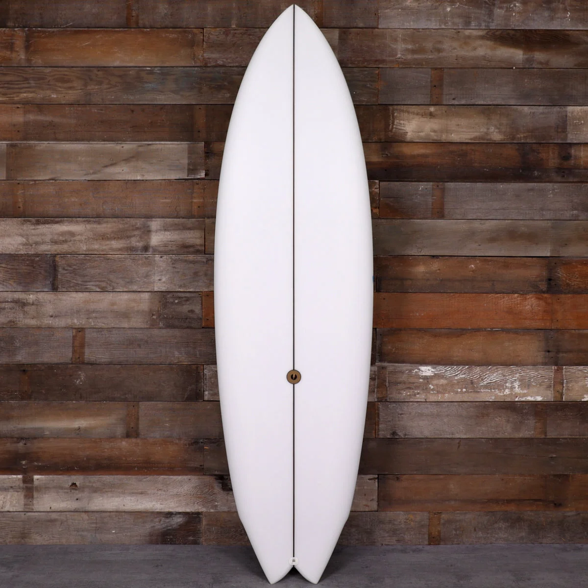 Album Surf Twinsman 5'11 × 20 ¼ × 2.48 Surfboard - Clear • DAMAGED