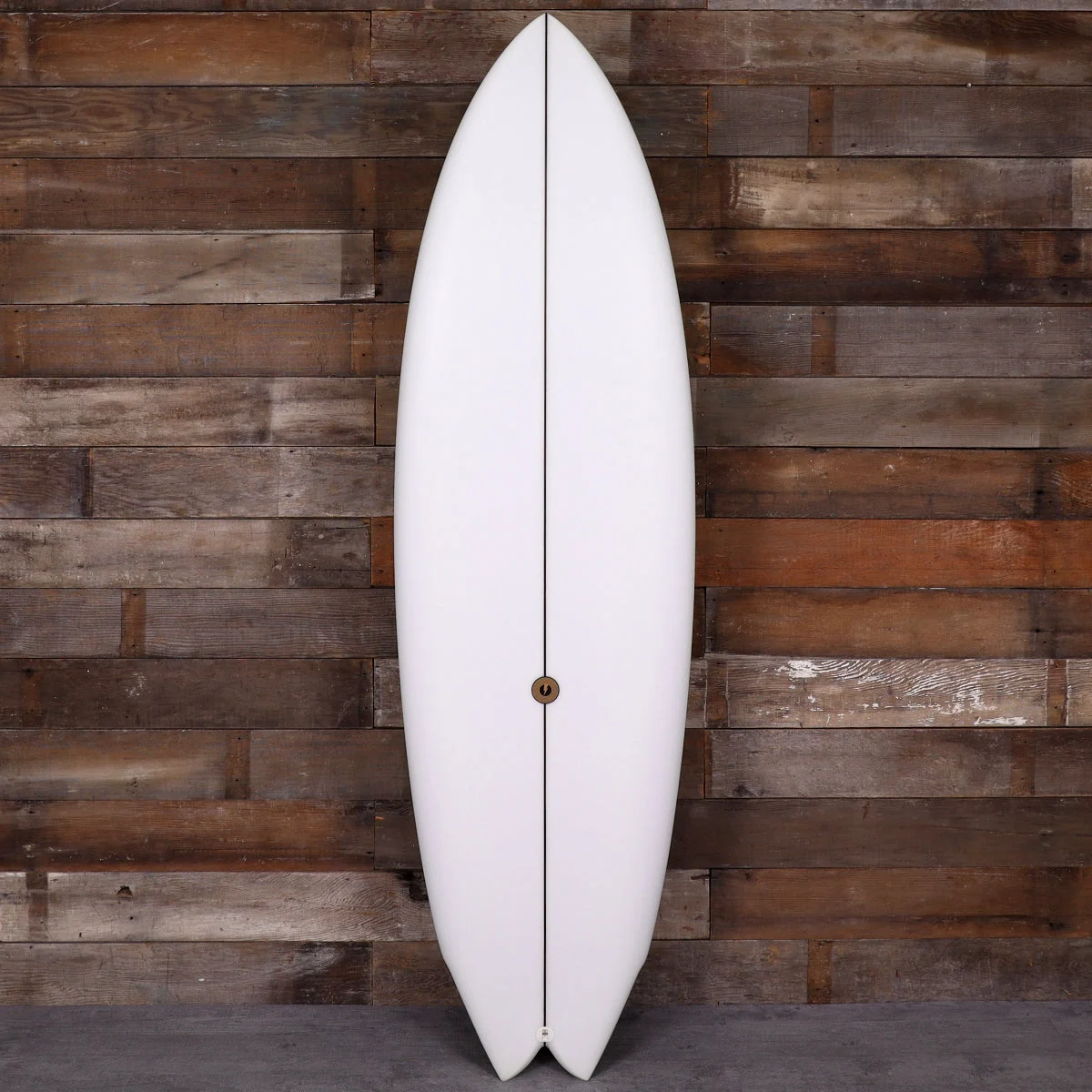 Album Surf Twinsman 5'8 × 19 ¾ × 2 ⅜ Surfboard - Clear