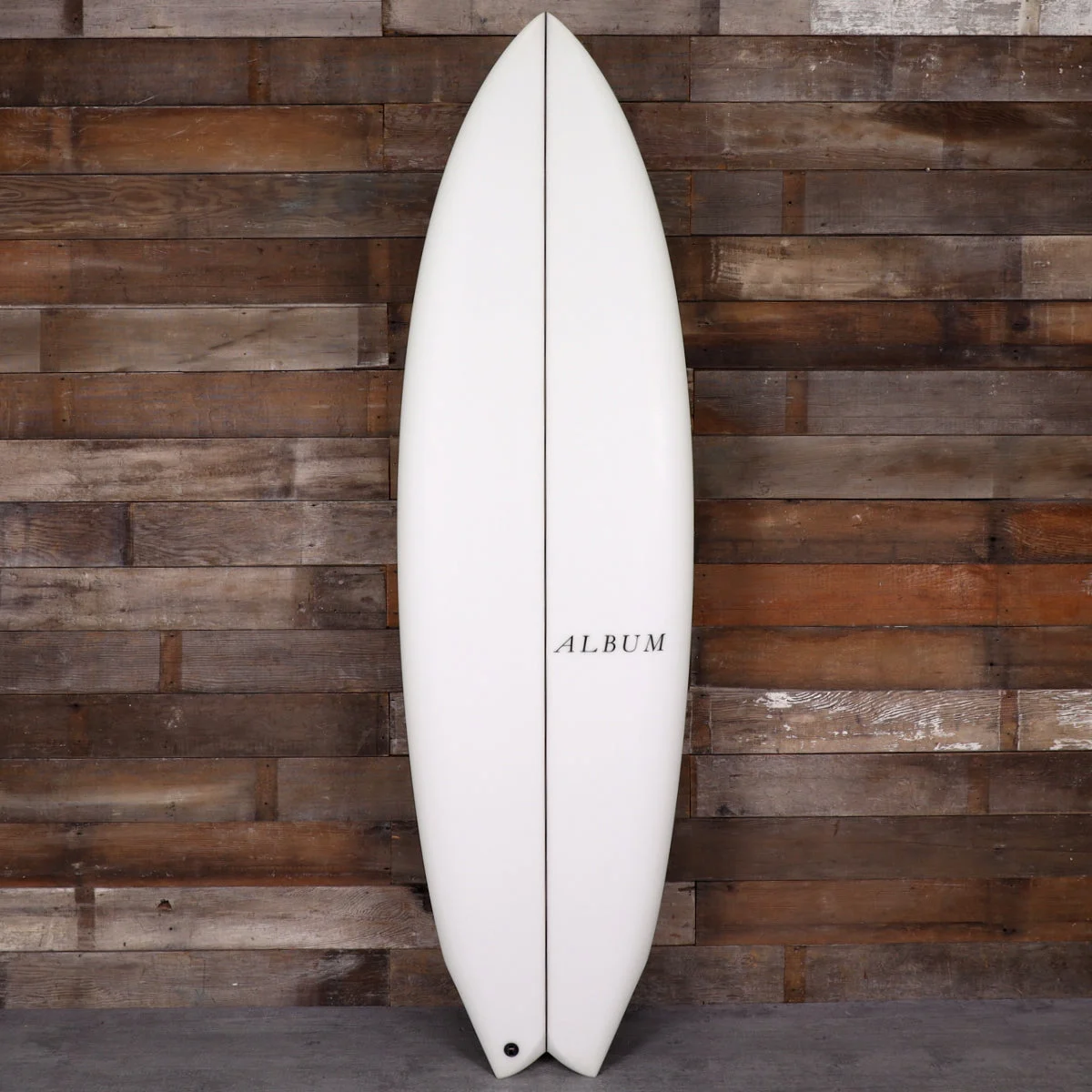 Album Surf Twinsman 6'3 × 21 ¼ × 2 ⅝ Surfboard - Clear