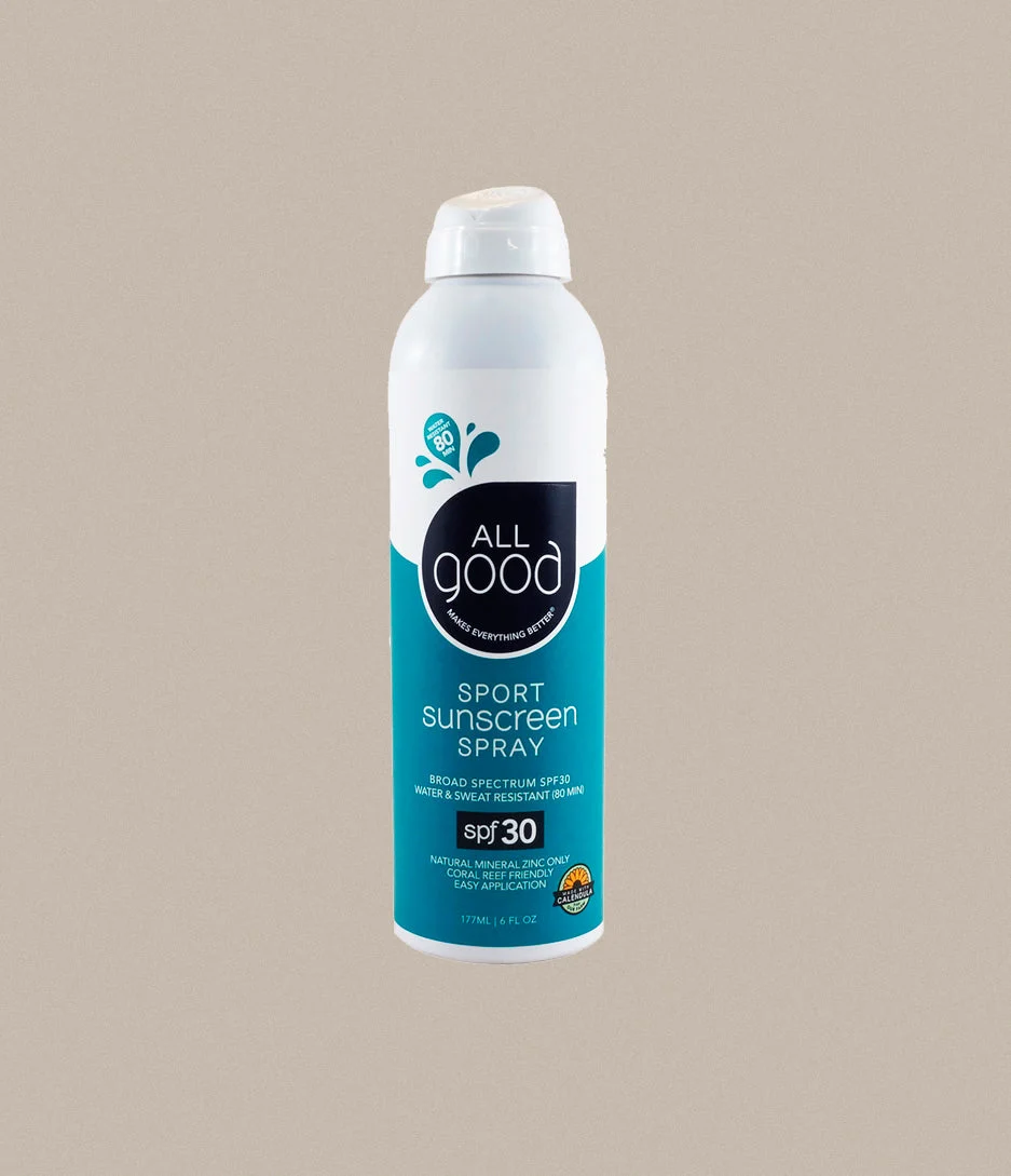 All Good - SPF 30 Sunscreen Spray, Water Resistant, 6 oz