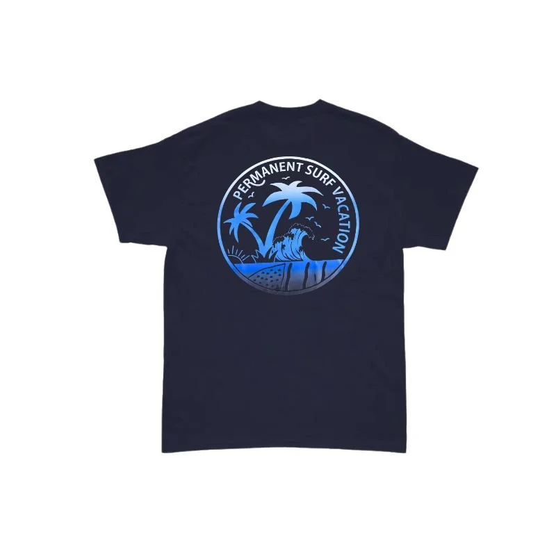 Aloha Days Kids T-Shirt VACATION XSmall - Large Navy