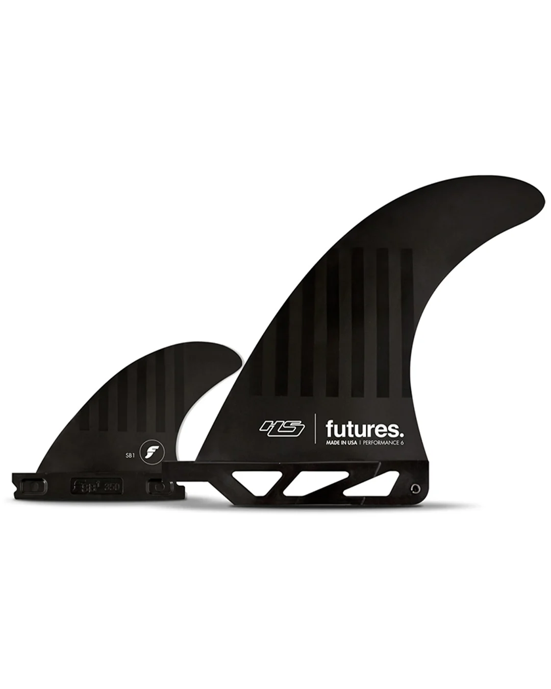 Alpha 2+1 Fins (6")