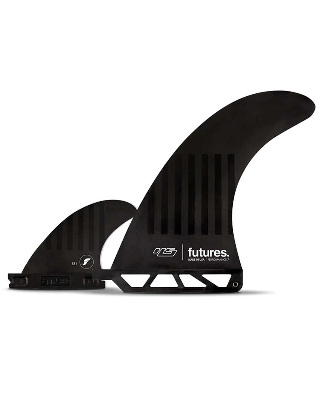 Alpha 2+1 Fins (7")
