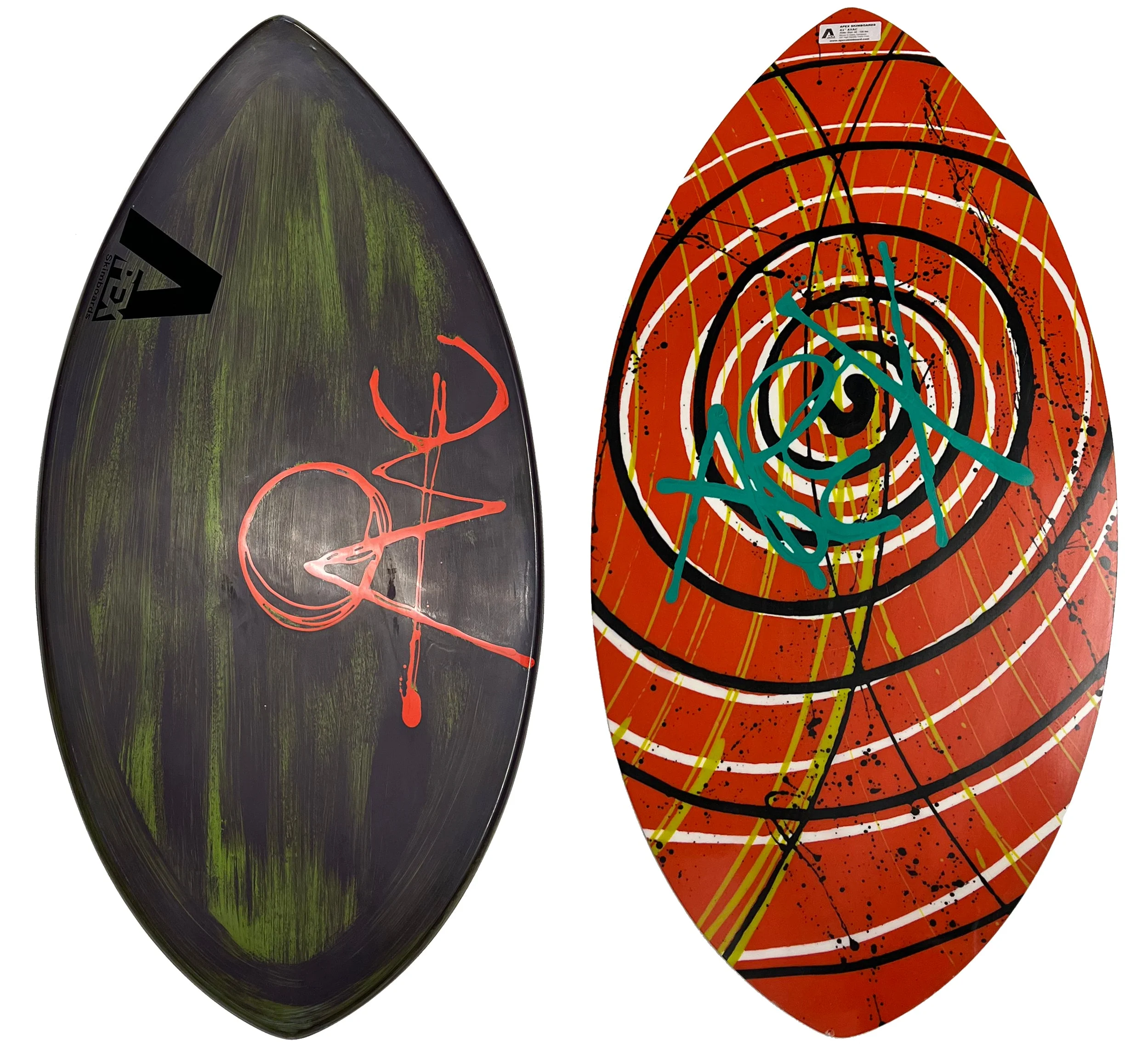 Apex 41" AVAC Army Green/Grey Skimboard