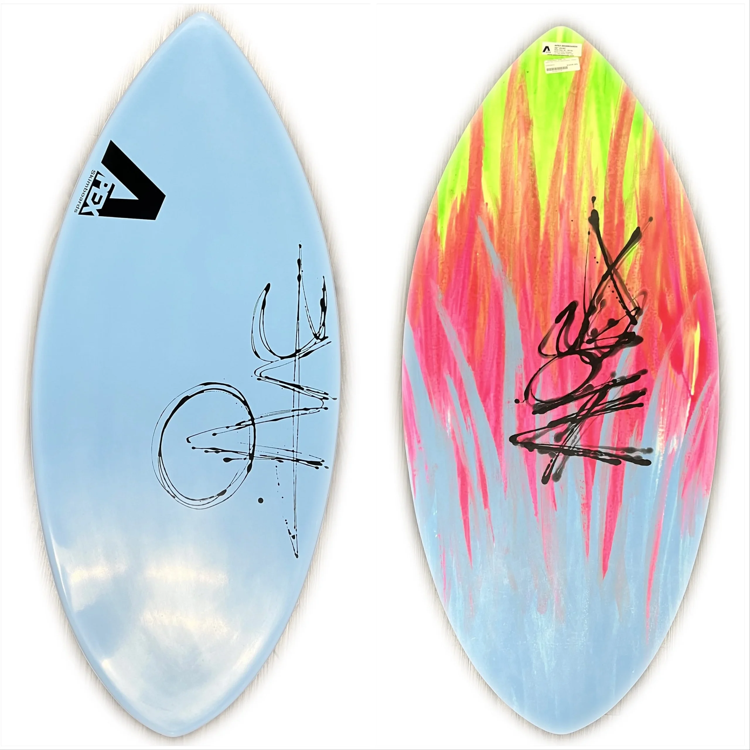 Apex 46" AVAC Skimboard - Baby Blue