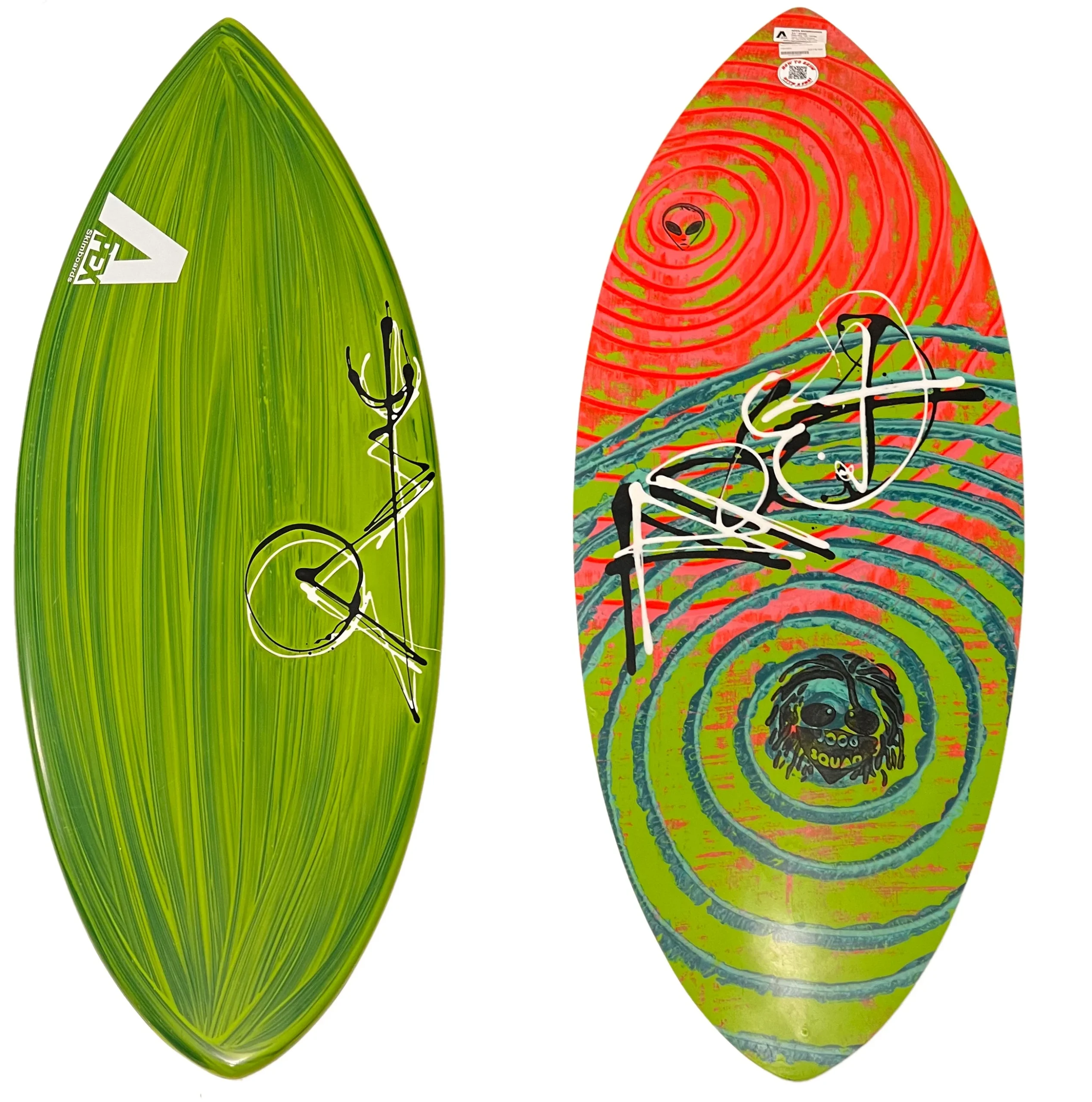 Apex 51" Avac Skimboard - Green