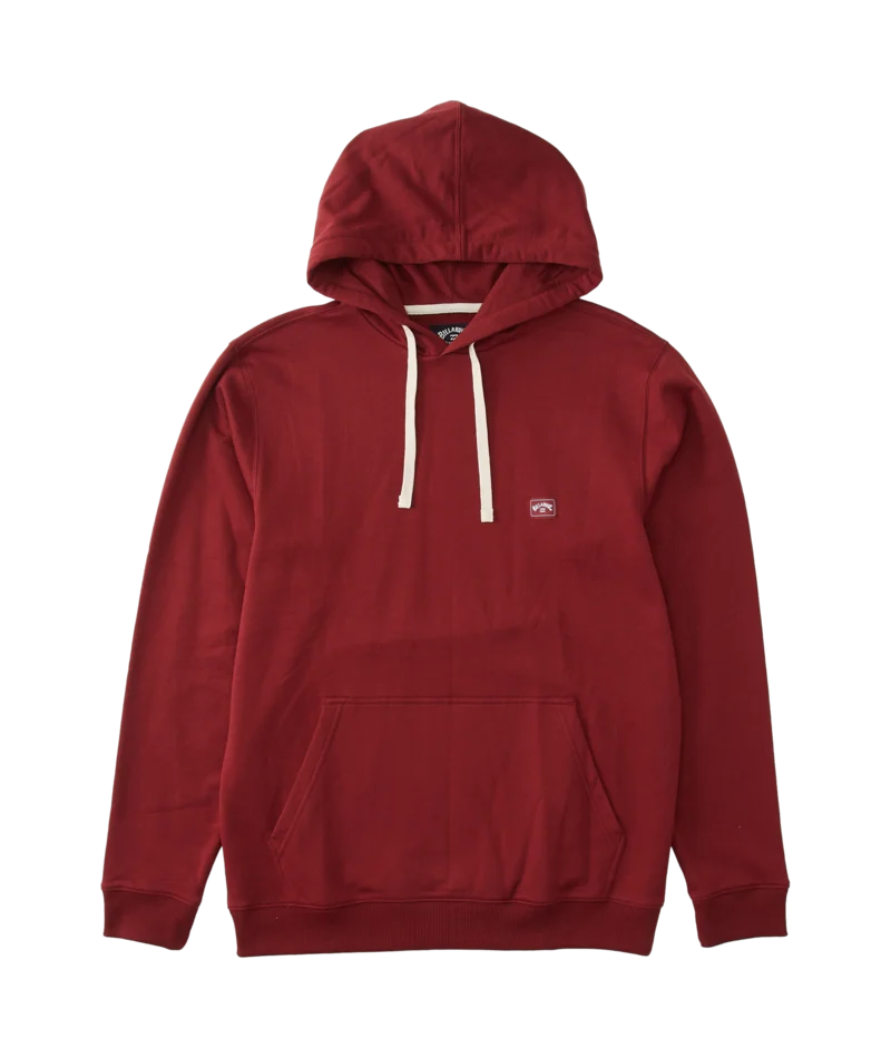 Billabong All Day PO Hooded Sweatshirt-Oxblood