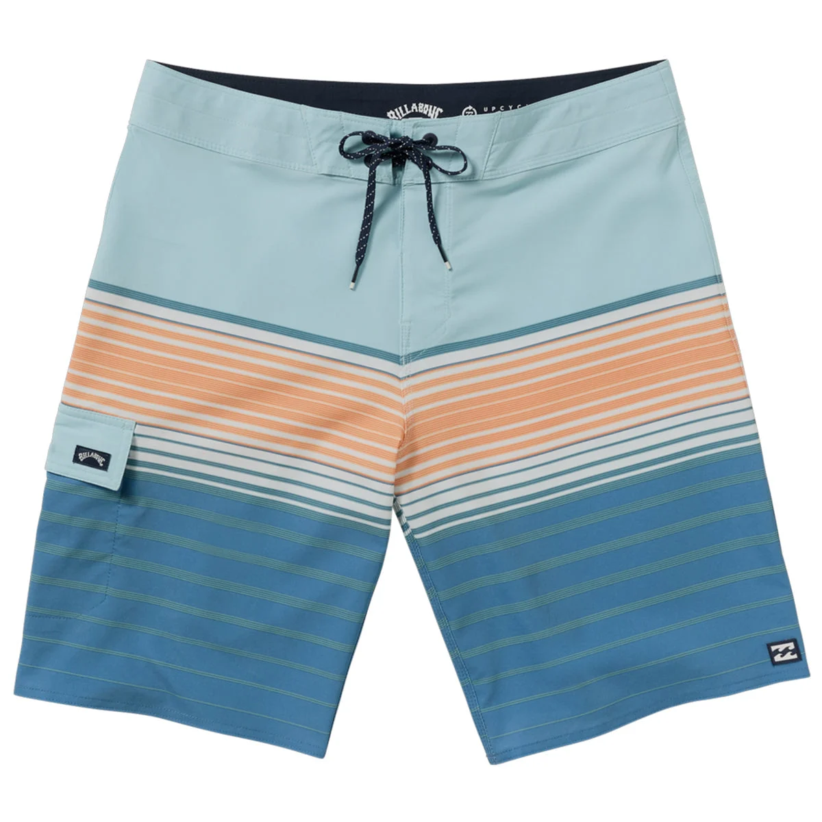 Billabong All-Day Stripe Pro 20" Boardshorts - Coastal Blue