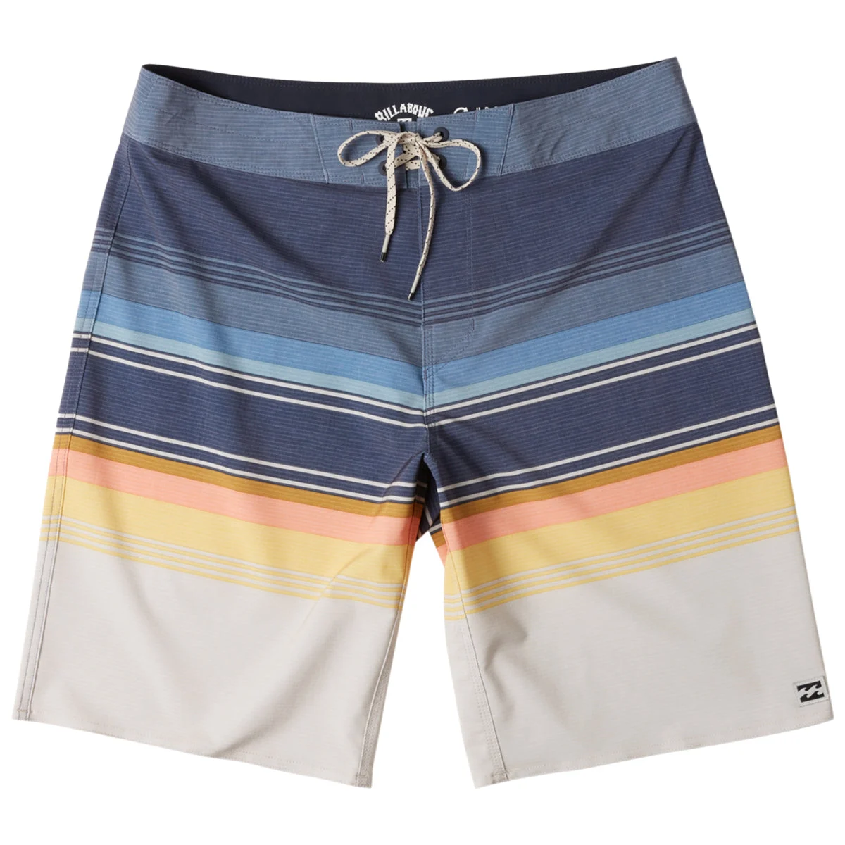 Billabong All-Day Stripe Pro 20" Boardshorts - Dusty Navy