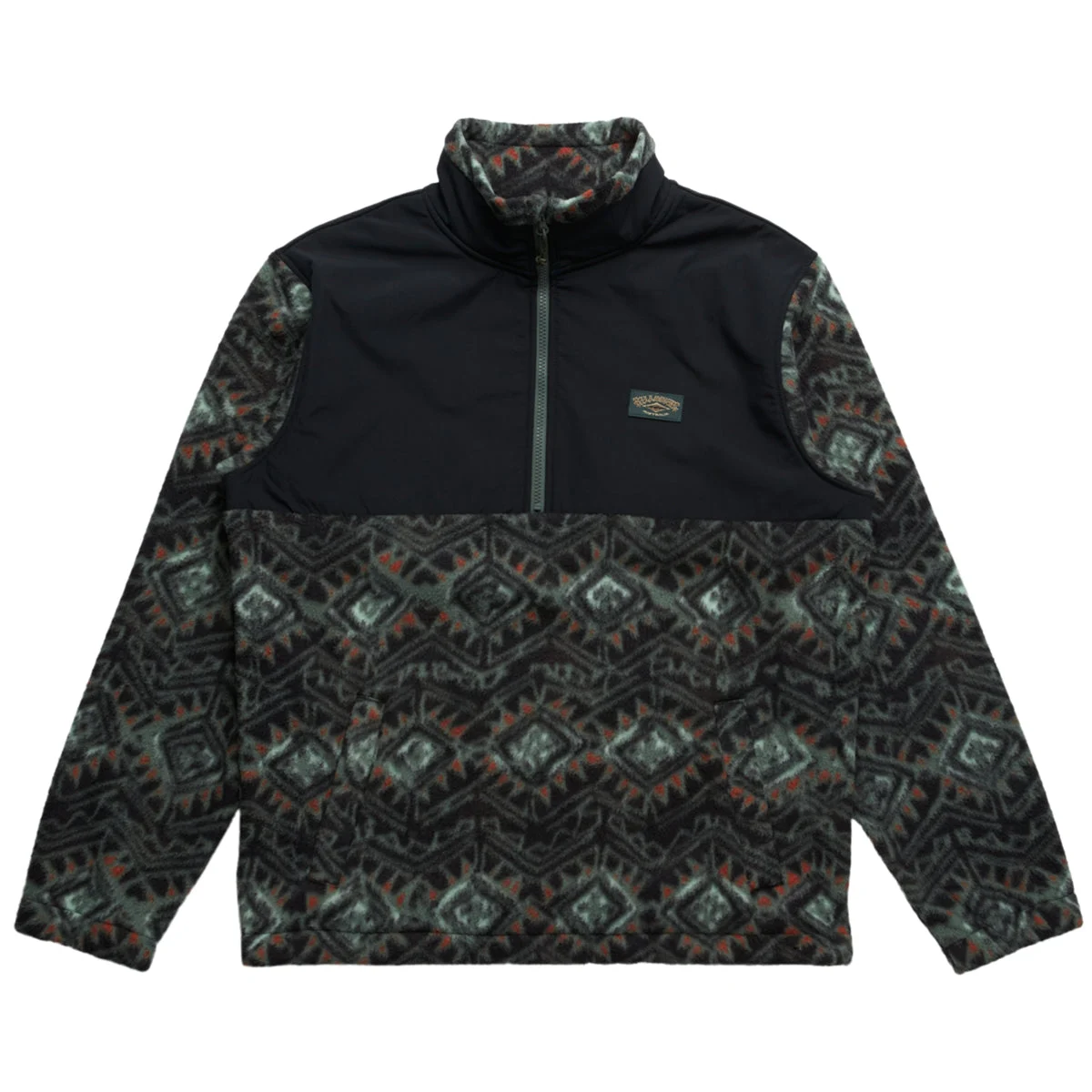 Billabong Boundary Re-Issue Half-Zip Polar Fleece Sweatshirt