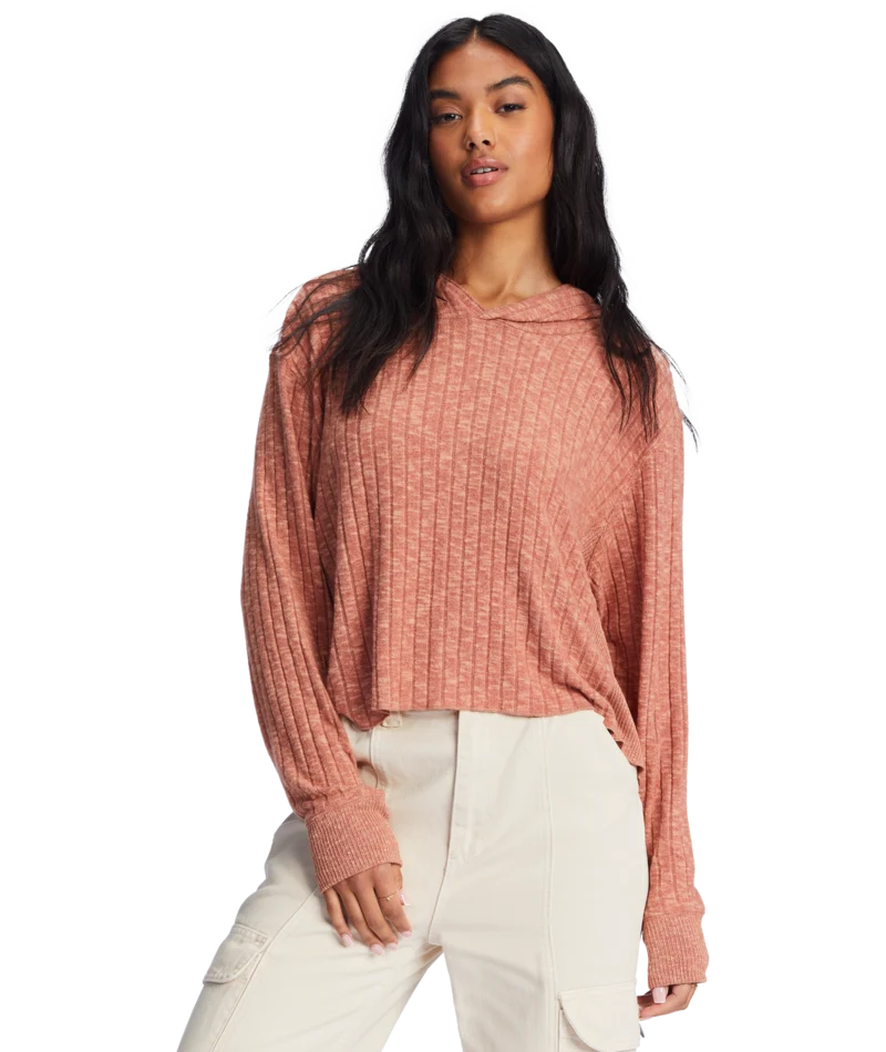 Billabong Cozy Falls L/S Shirt-Sweet Chocolate