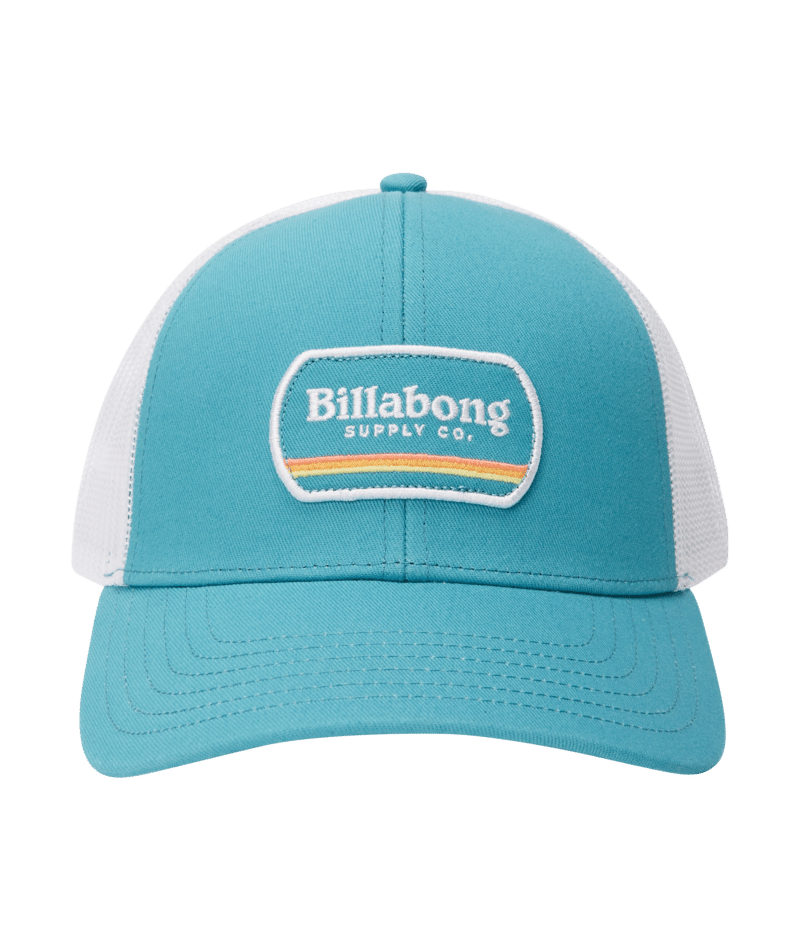 Billabong Walled Trucker Hat-Light Marine
