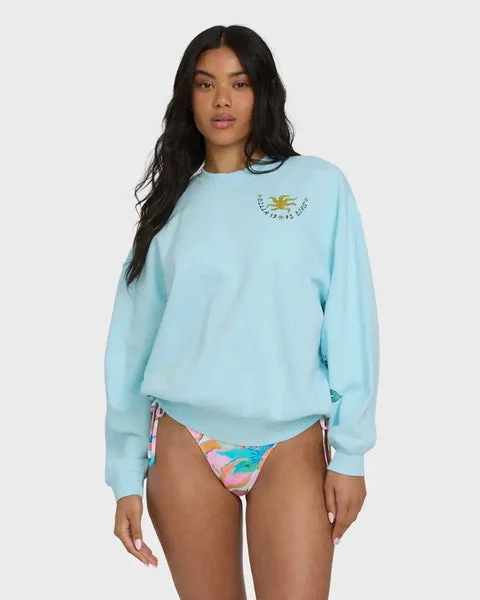 Billabong Womens Sweatshirt Sunset Rider Kendal Crewneck