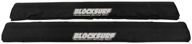 Block Surf Long Aero Rack Pads - Black