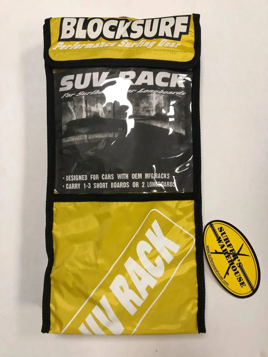 BLOCK Surfboard SUV Racks Pads With Straps