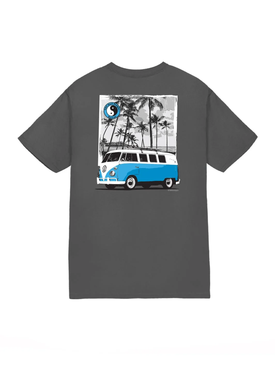 Blue Scenic Bus Volkswagen Jersey Tee