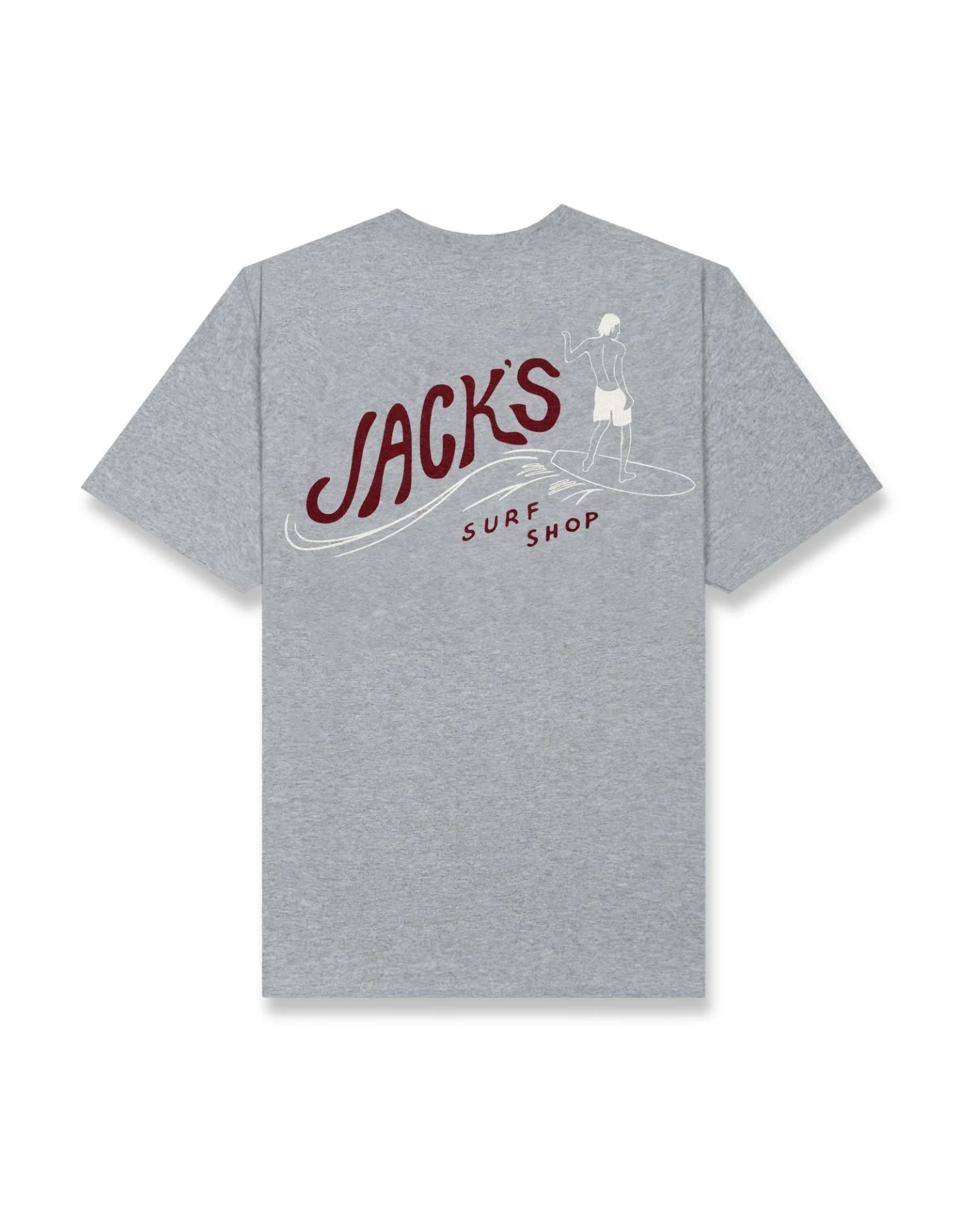 Bobber CF (Classic Fit) S/S Tee - Athletic Grey