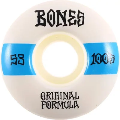 Bones 100'S OG Formula v4 Wide Skateboard Wheels
