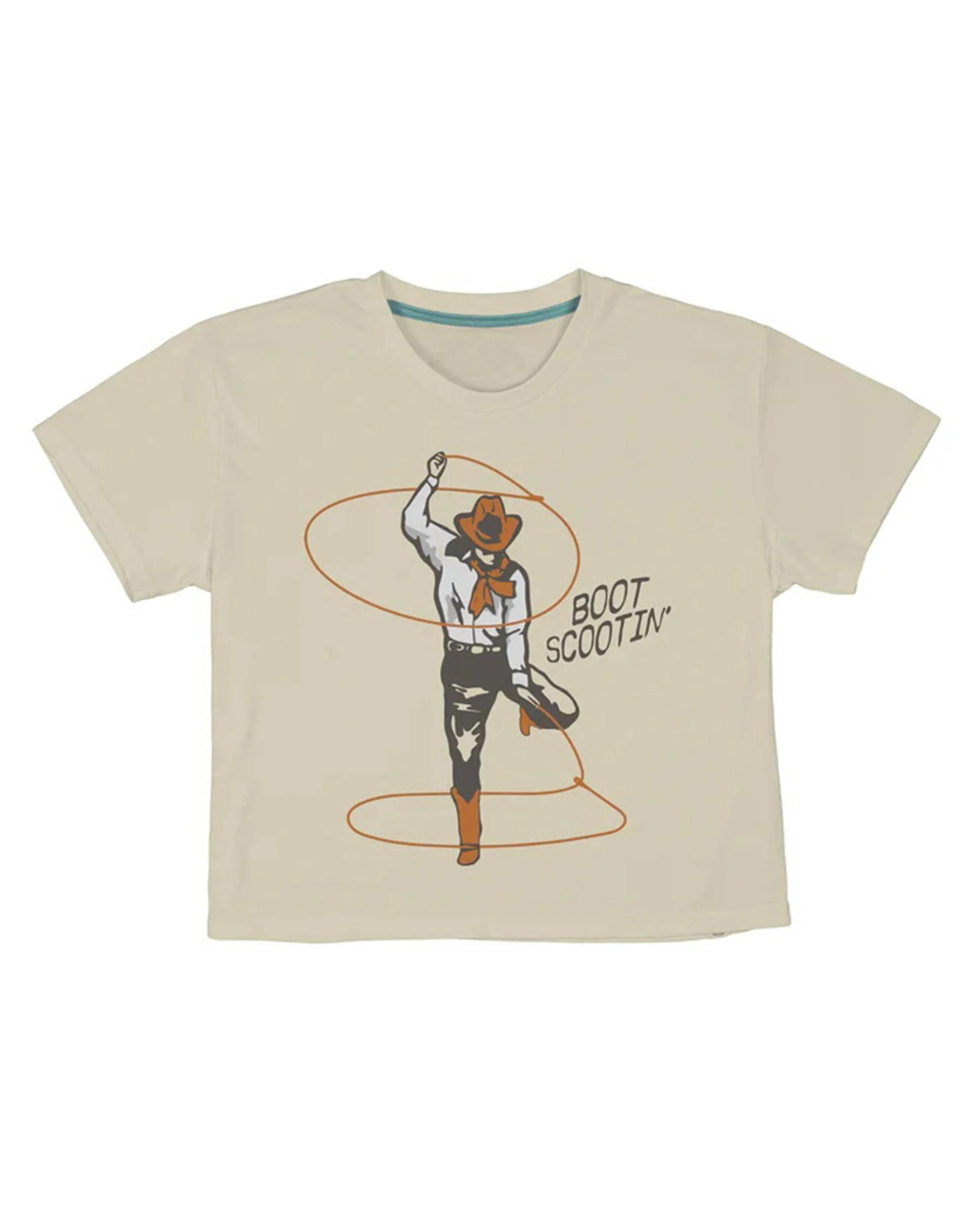 Boot Scootin' Boxy Tee - Vintage White