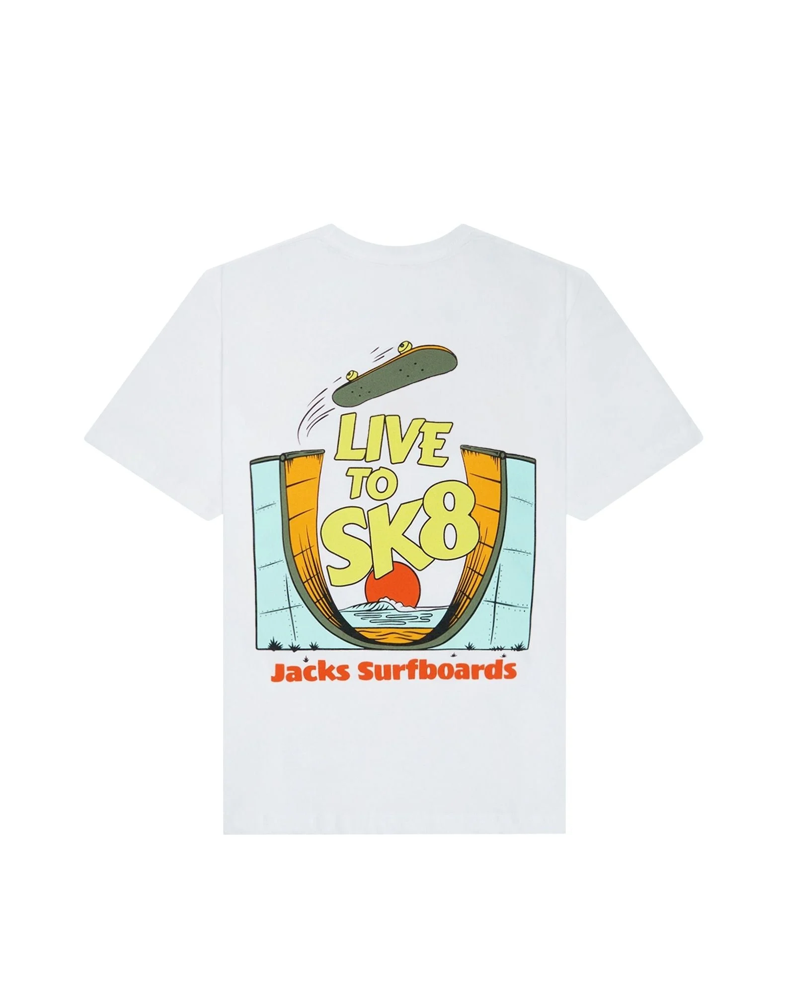 Boy's (6-16) Live To Sk8 S/S Tee