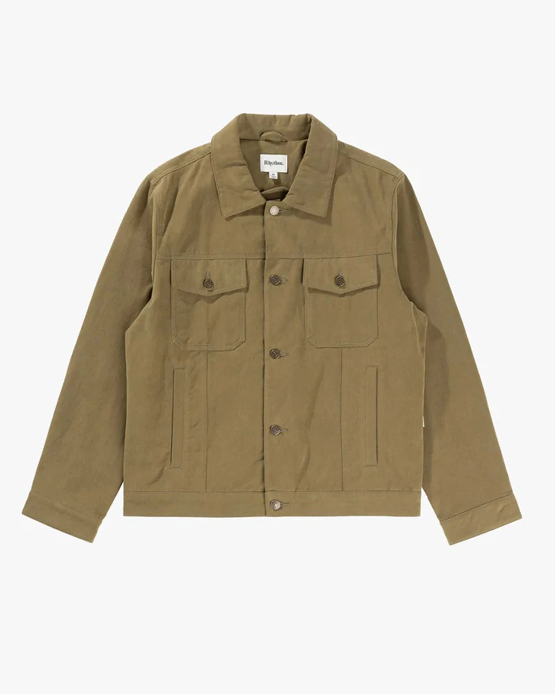 Brushed Twill Trucker - Olive