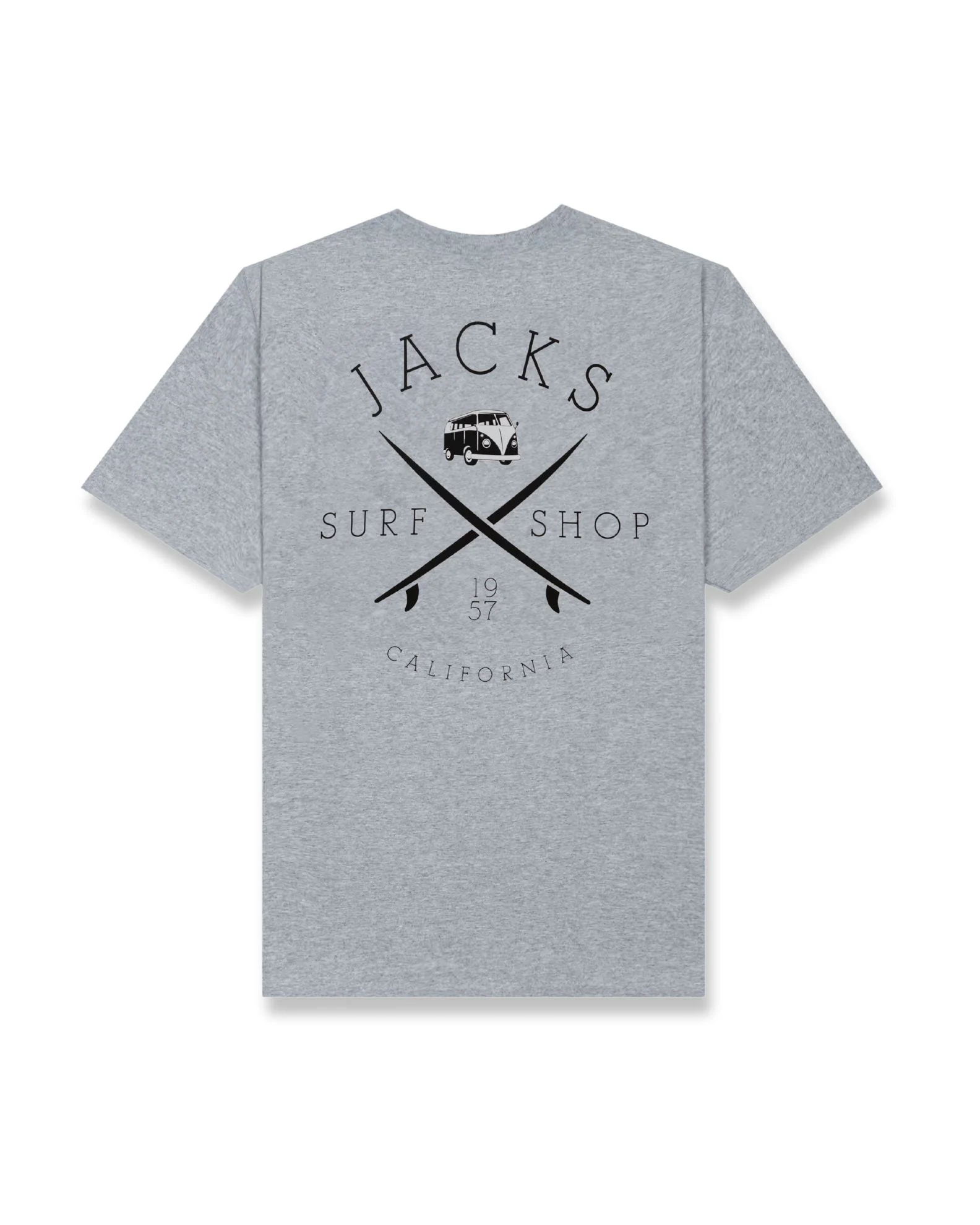 Bus Stop CF (Classic Fit) S/S Tee - Athletic Grey