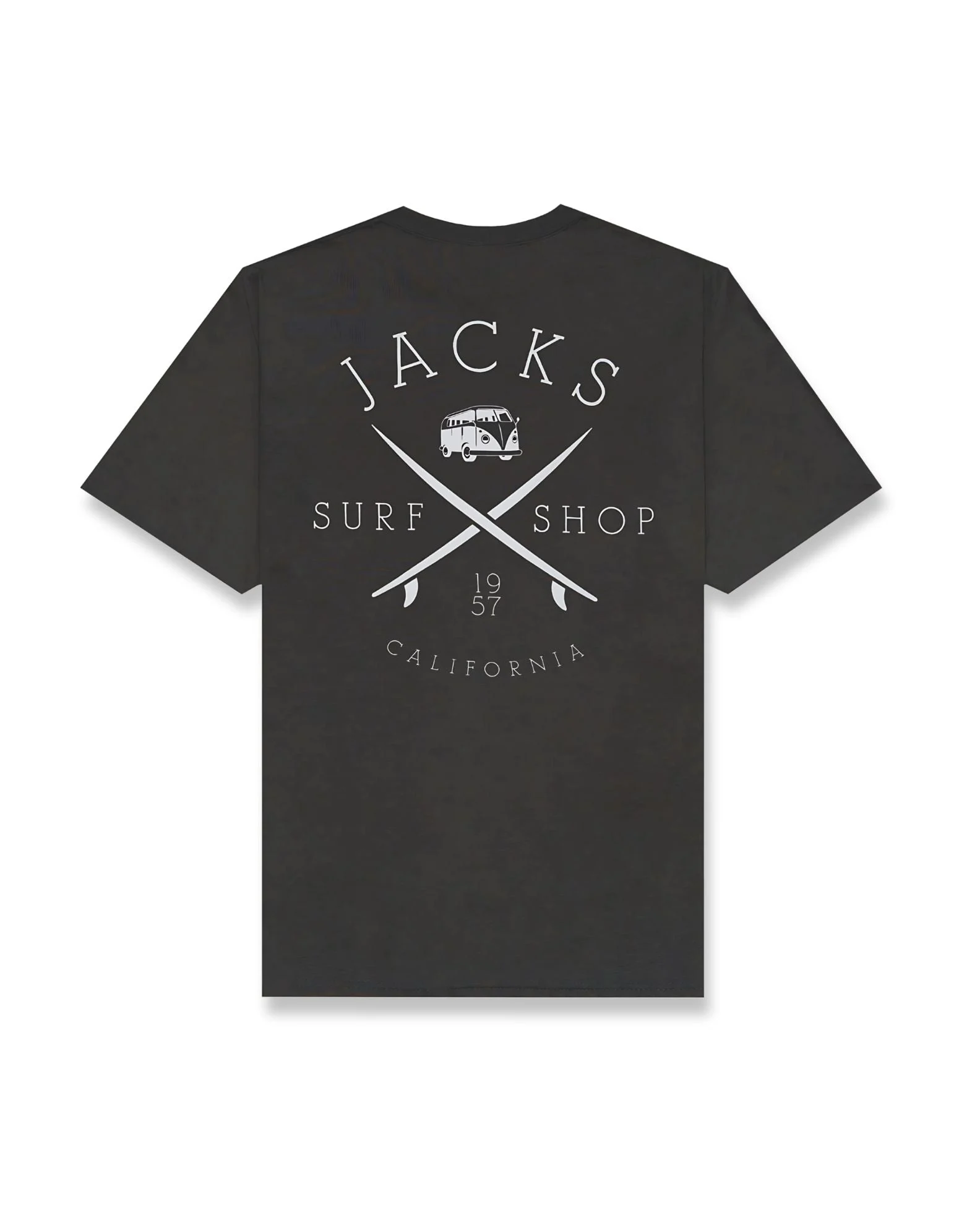 Bus Stop CF (Classic Fit) S/S Tee - Charcoal